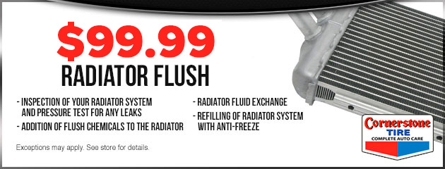 Radiator Flush - $99.99 
